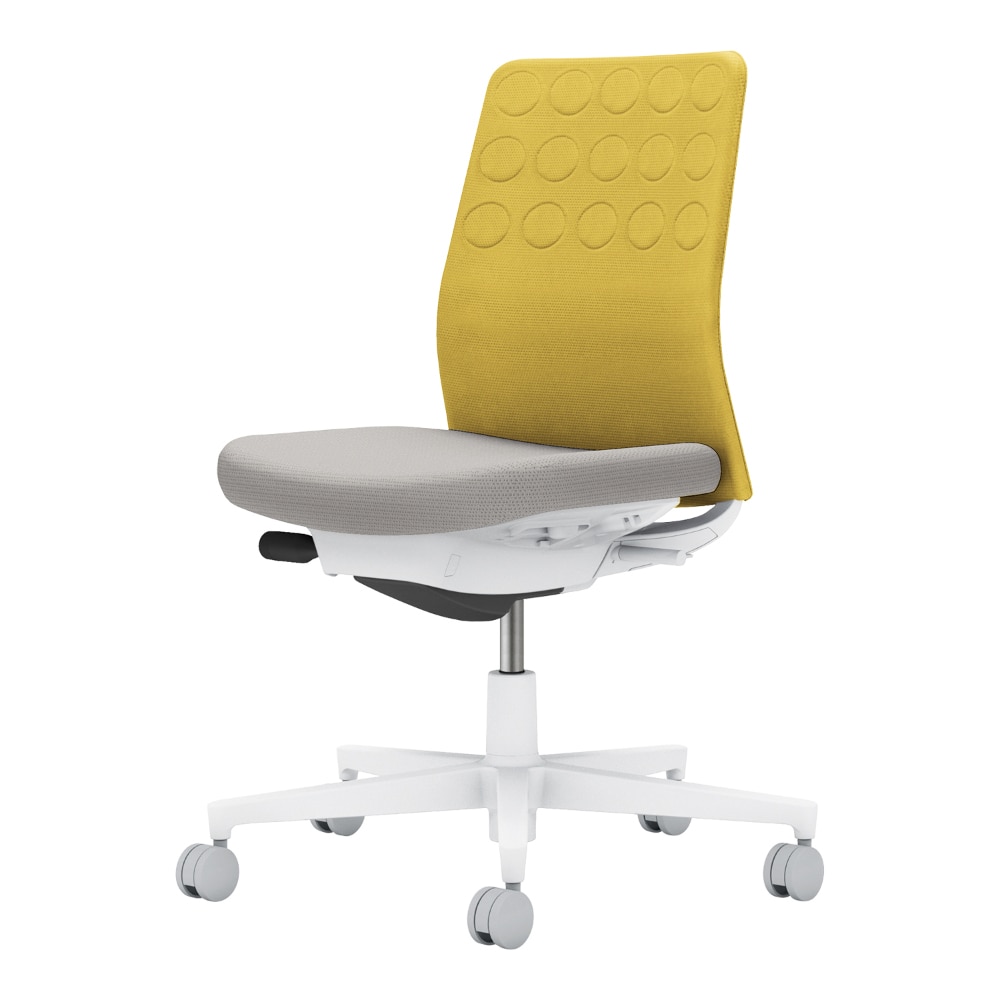 背：オリーブイエロー／座：ライトグレー