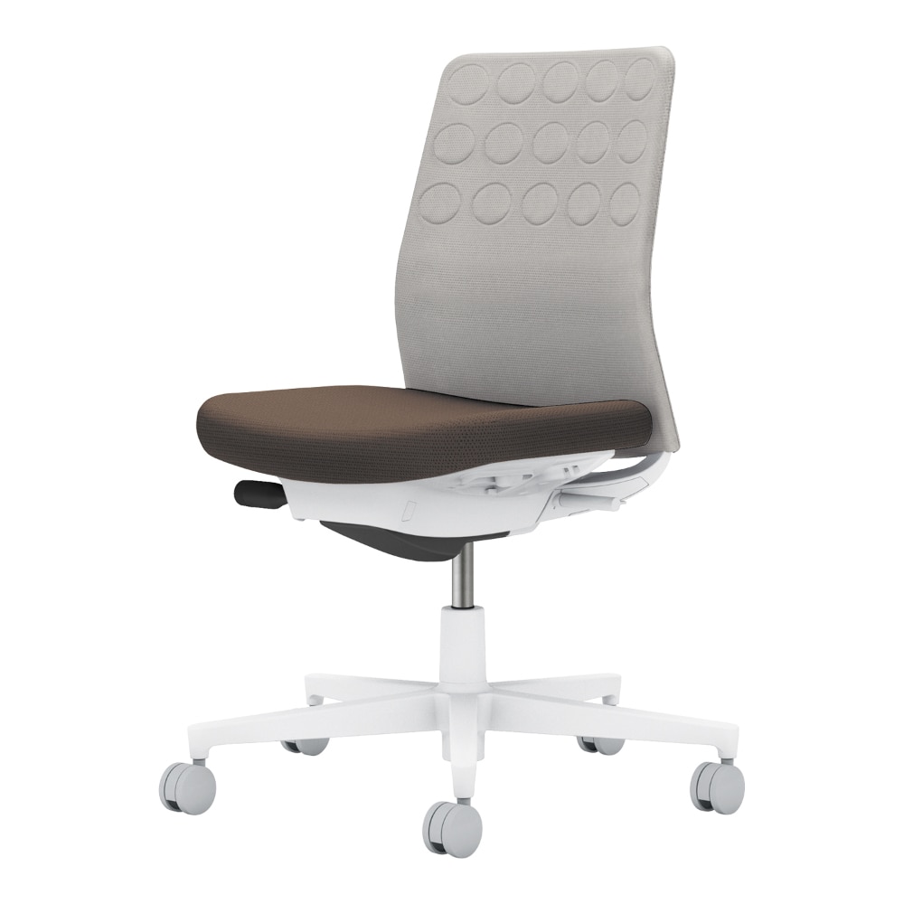 背：ライトグレー／座：ダークグレージュ