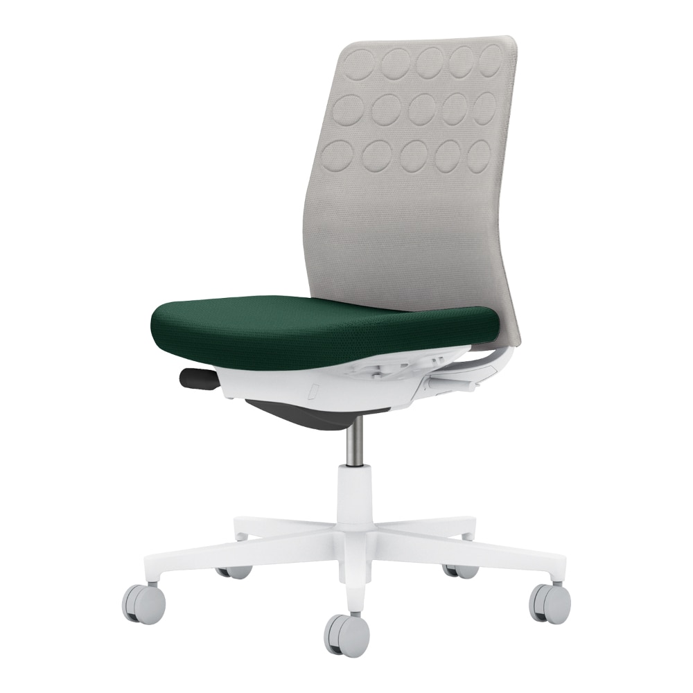 背：ライトグレー／座：ディープグリーン