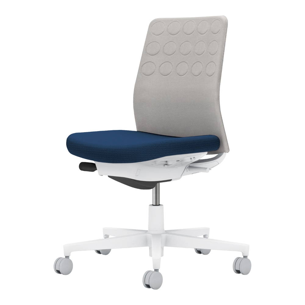 背：ライトグレー／座：ネイビー