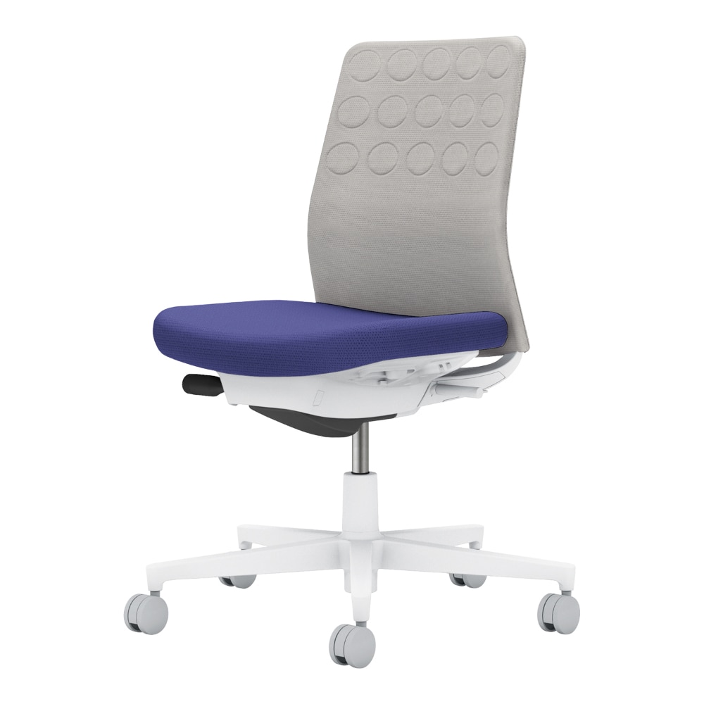 背：ライトグレー／座：ディープパープル