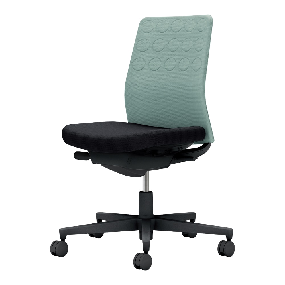 背：アッシュターコイズ／座：ブラック