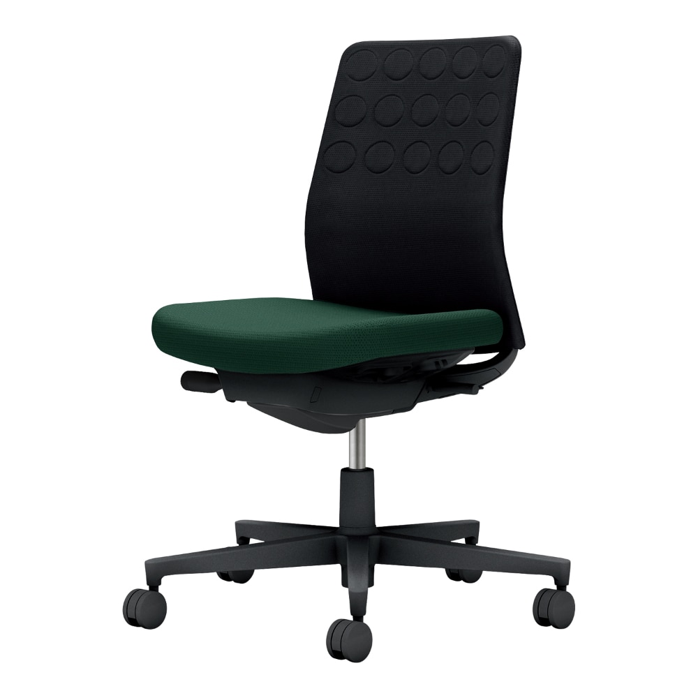 背：ブラック／座：ディープグリーン