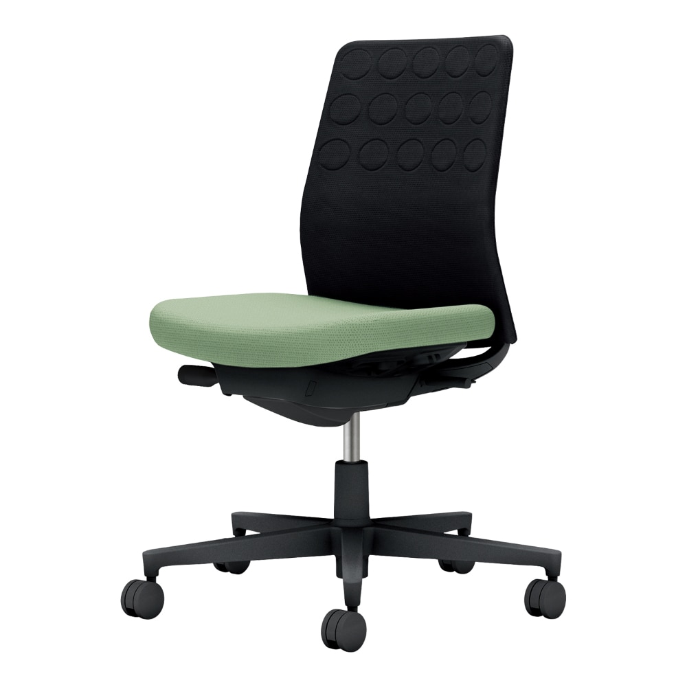 背：ブラック／座：パウダーミント