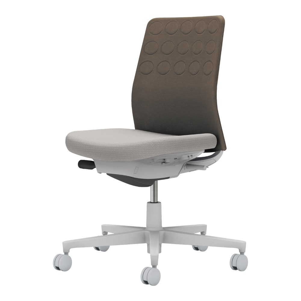 背：ダークグレージュ／座：ライトグレー