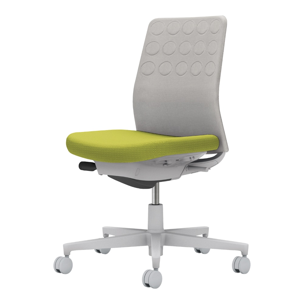 背：ライトグレー／座：ライトオリーブ