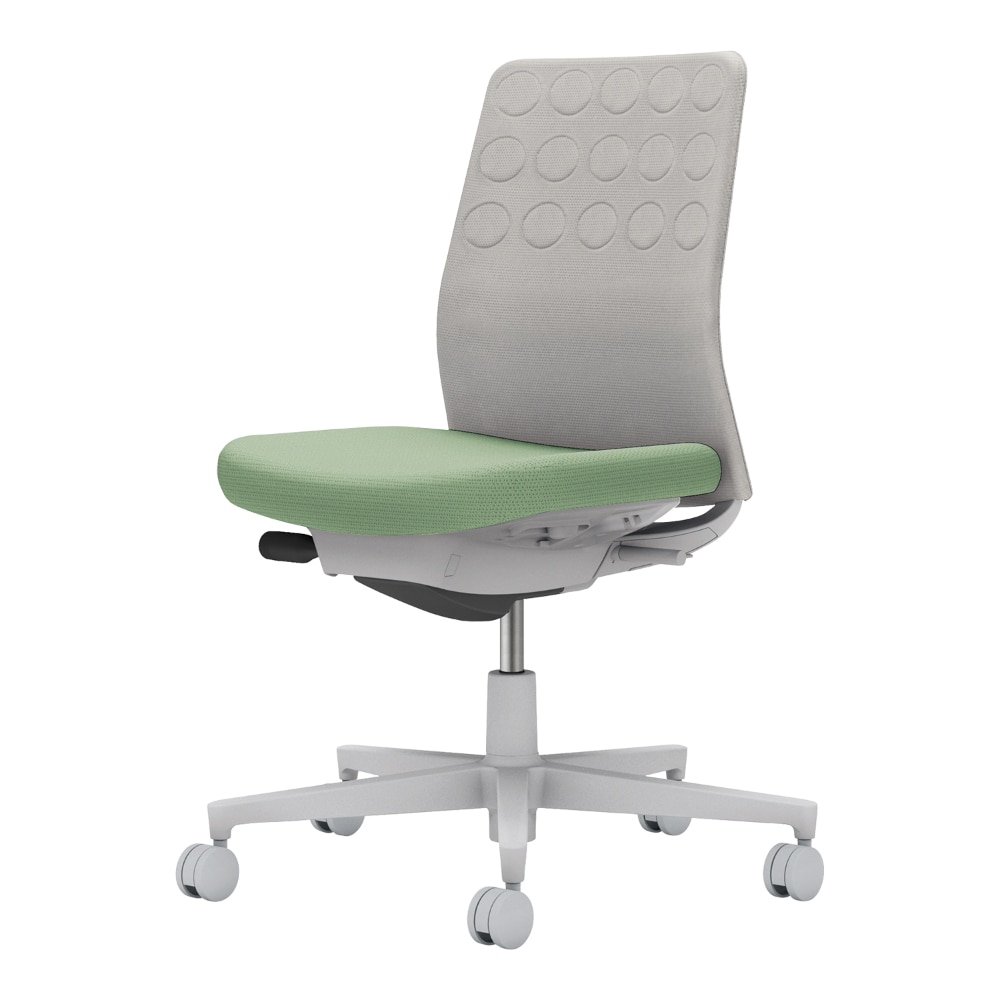 背：ライトグレー／座：パウダーミント