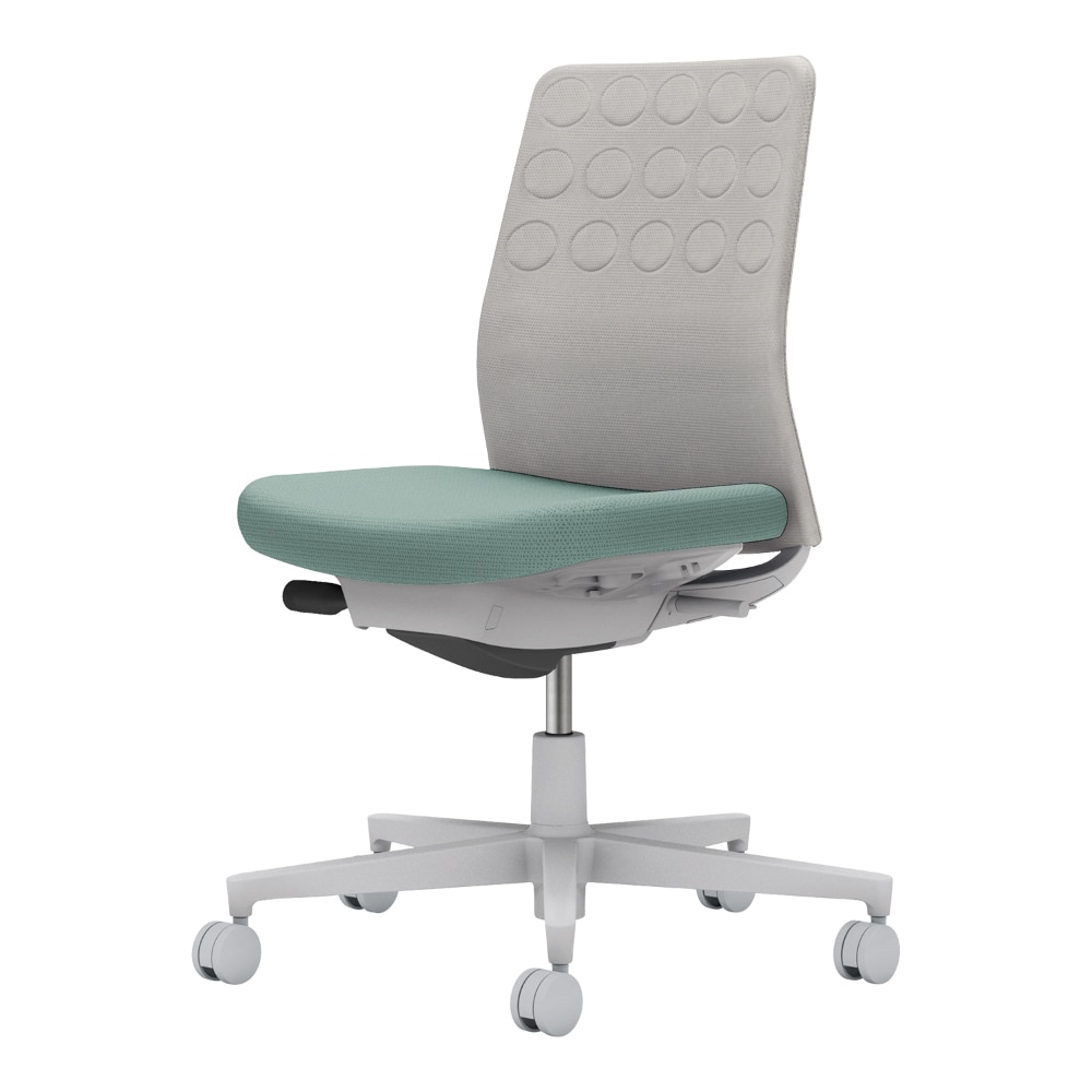 背：ライトグレー／座：アッシュターコイズ