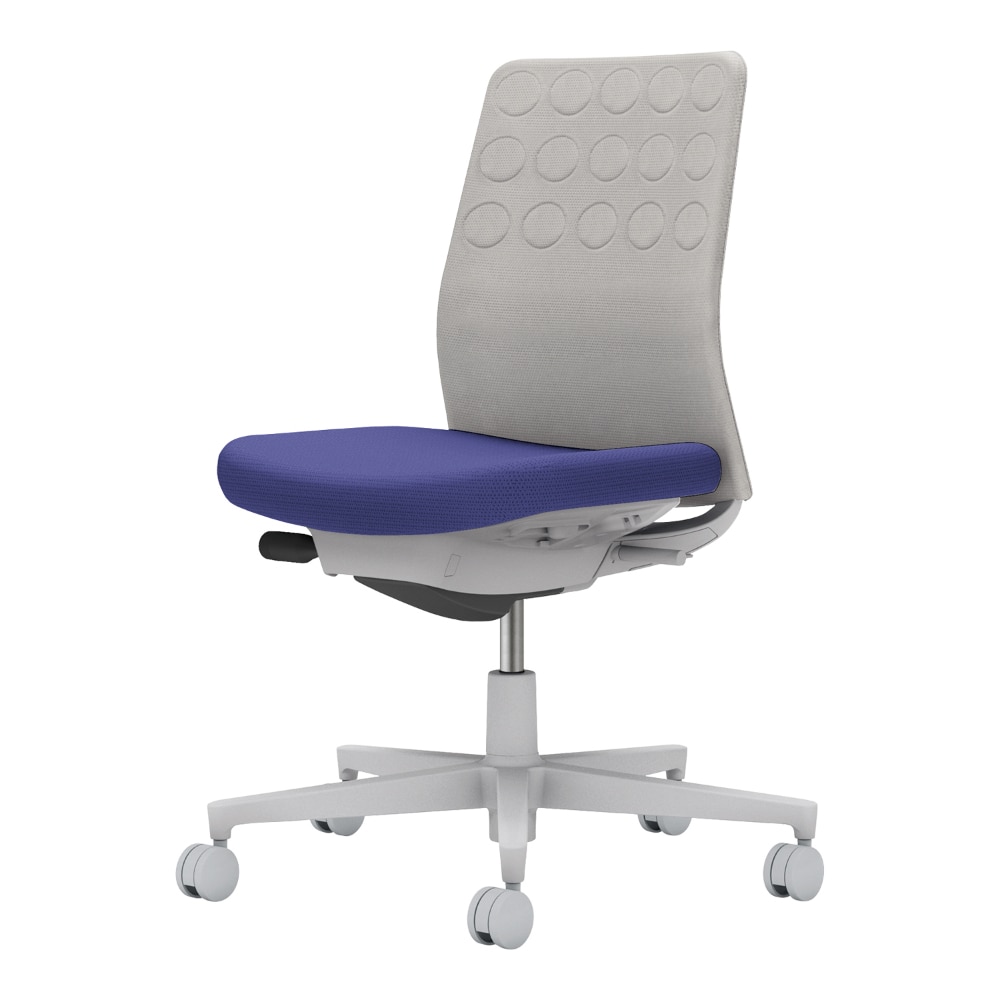 背：ライトグレー／座：ディープパープル