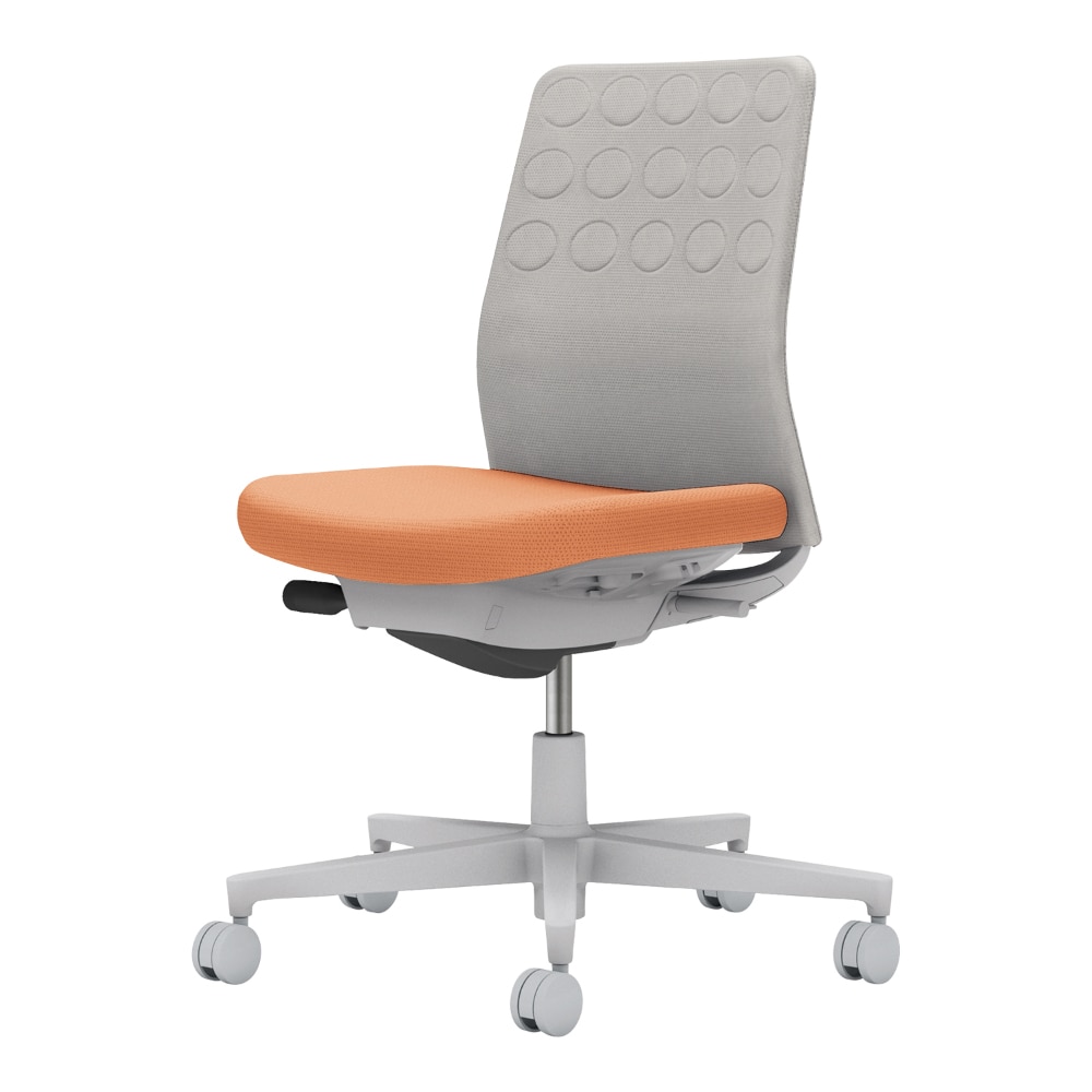 背：ライトグレー／座：ペールテラコッタ