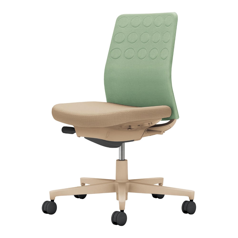 背：パウダーミント／座：ソフトベージュ