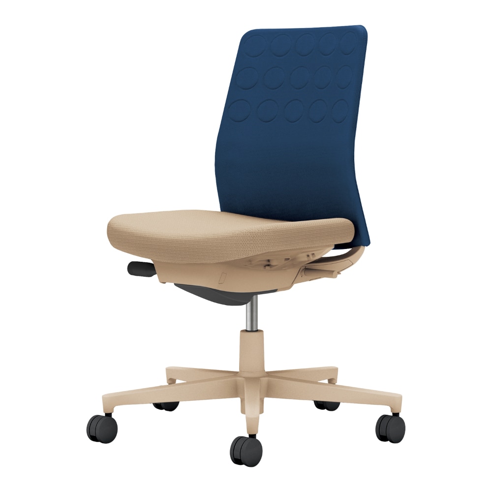 背：ネイビー／座：ソフトベージュ