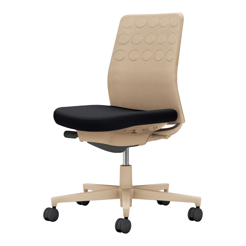 背：ソフトベージュ／座：ブラック