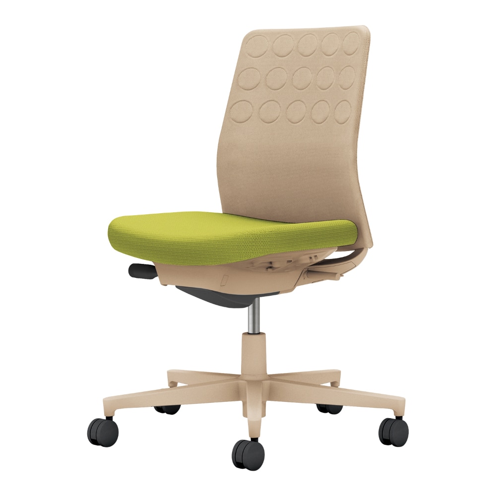 背：ソフトベージュ／座：ライトオリーブ