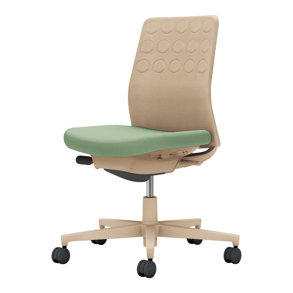 背：ソフトベージュ／座：パウダーミント