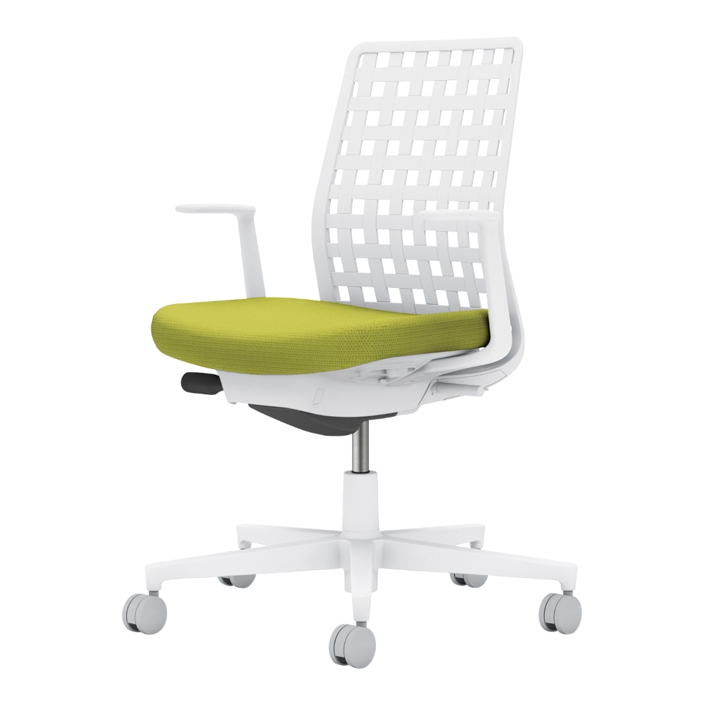 背樹脂:ホワイトグレー/座:ライトオリーブ