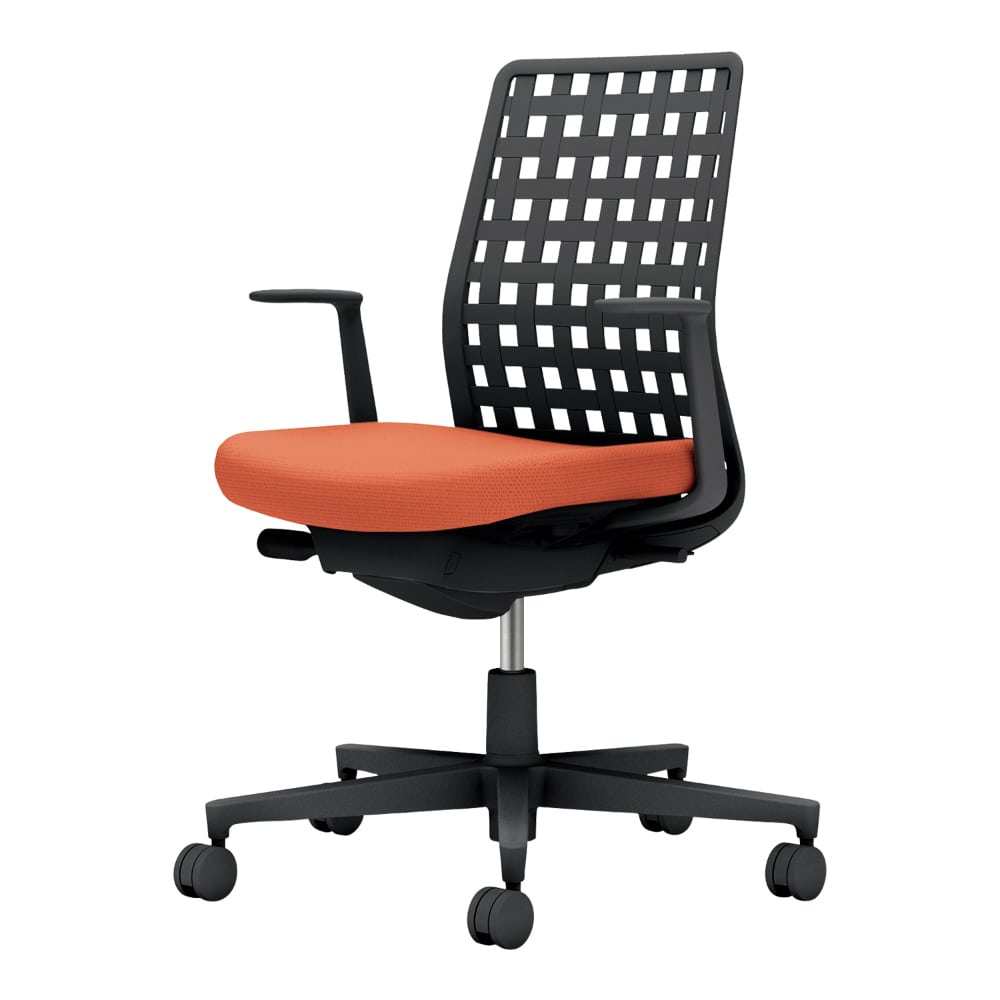 背樹脂：ブラック／座：ソフトテラコッタ