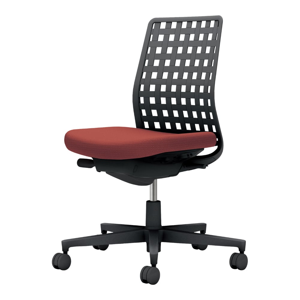 背樹脂：ブラック／座：パーシアンレッド