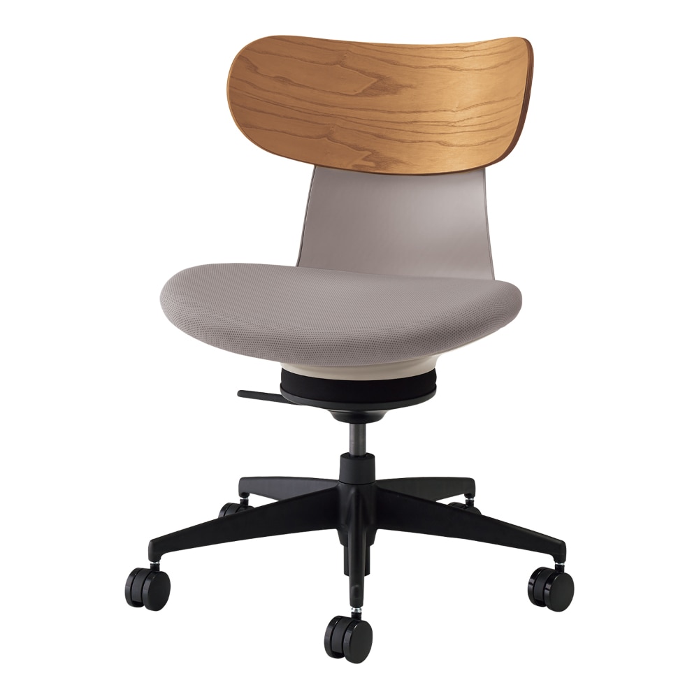 背：合板ミディアムアッシュ／座：ミディアムグレージュ