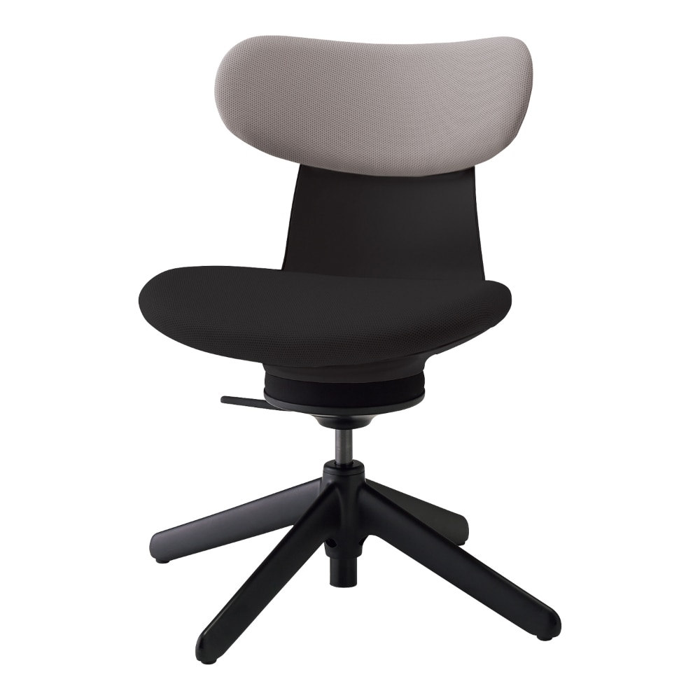 背:ミディアムグレージュ/座:ブラック