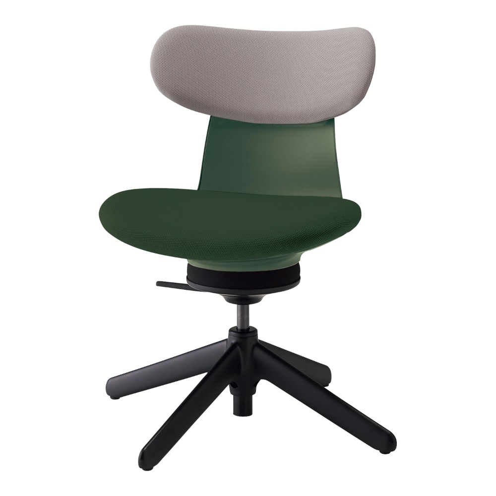 背：ミディアムグレージュ／座：ディープグリーン