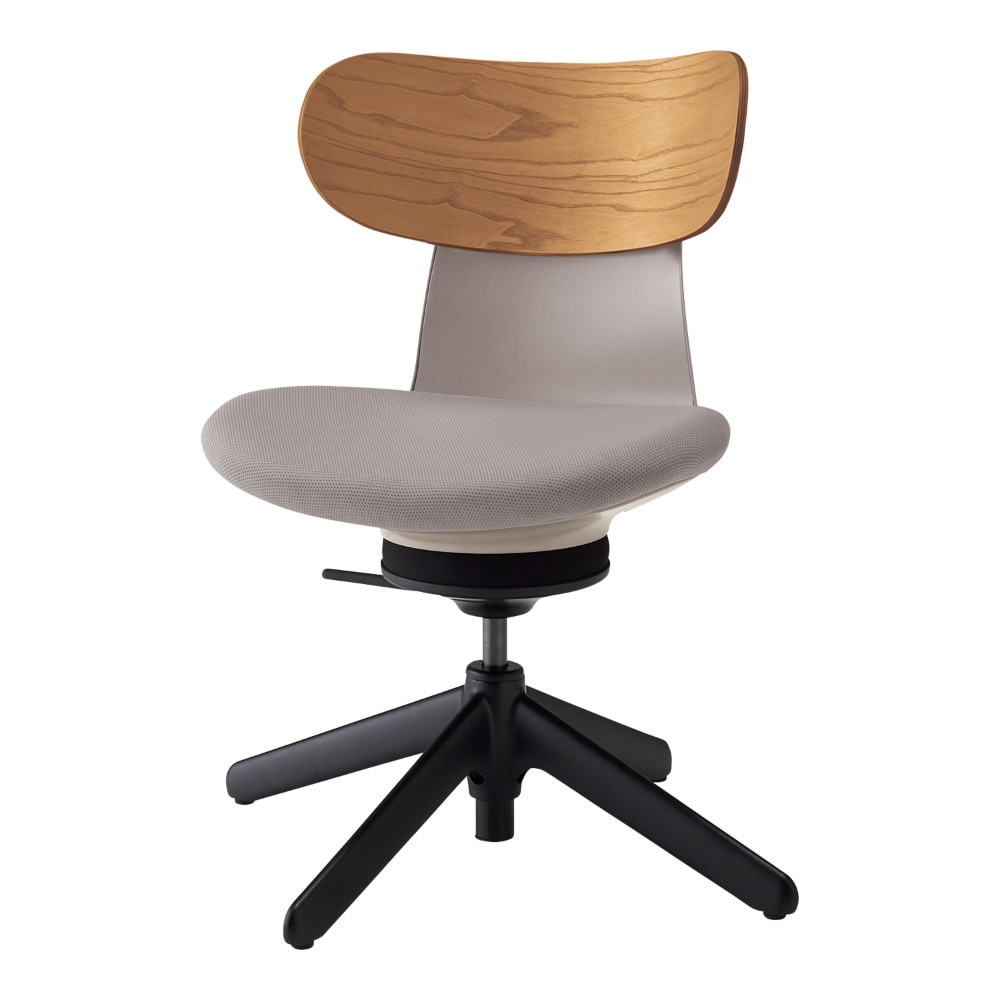 背：合板ミディアムアッシュ／座：ミディアムグレージュ