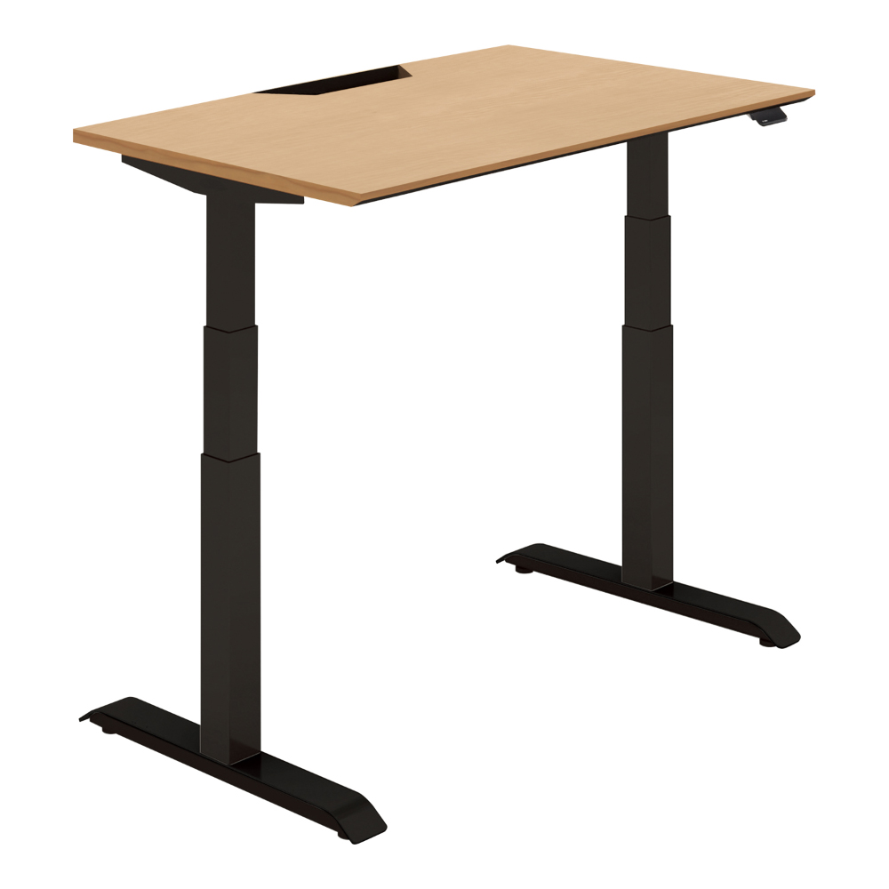 天板ナチュラルオーク ／脚ブラック