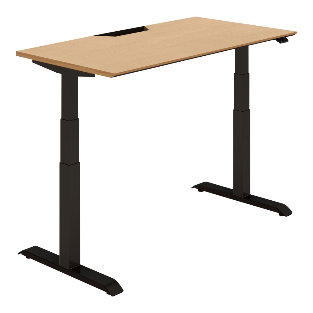 天板ナチュラルオーク ／脚ブラック