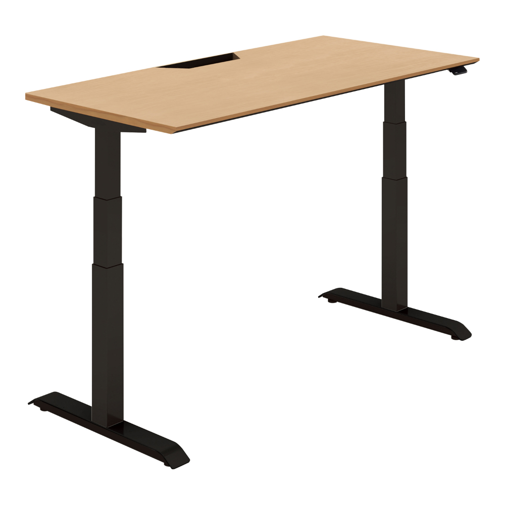 天板ナチュラルオーク ／脚ブラック