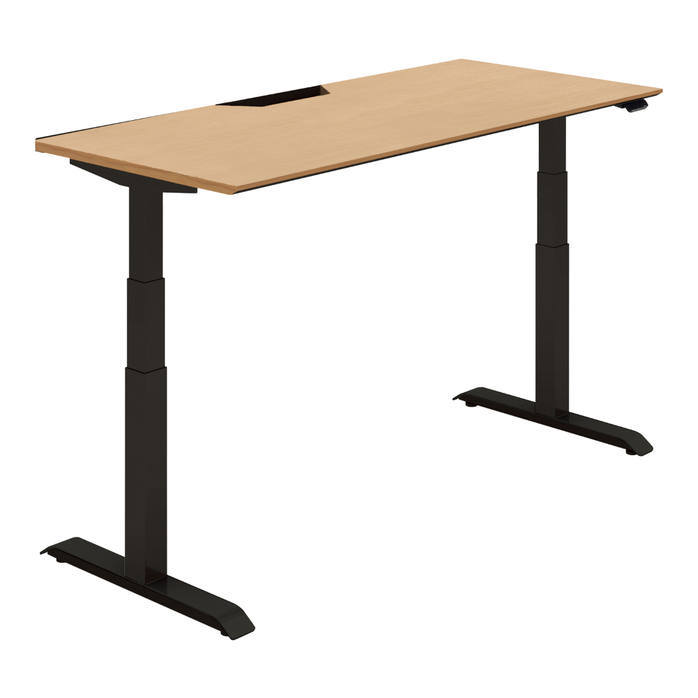 天板ナチュラルオーク ／脚ブラック