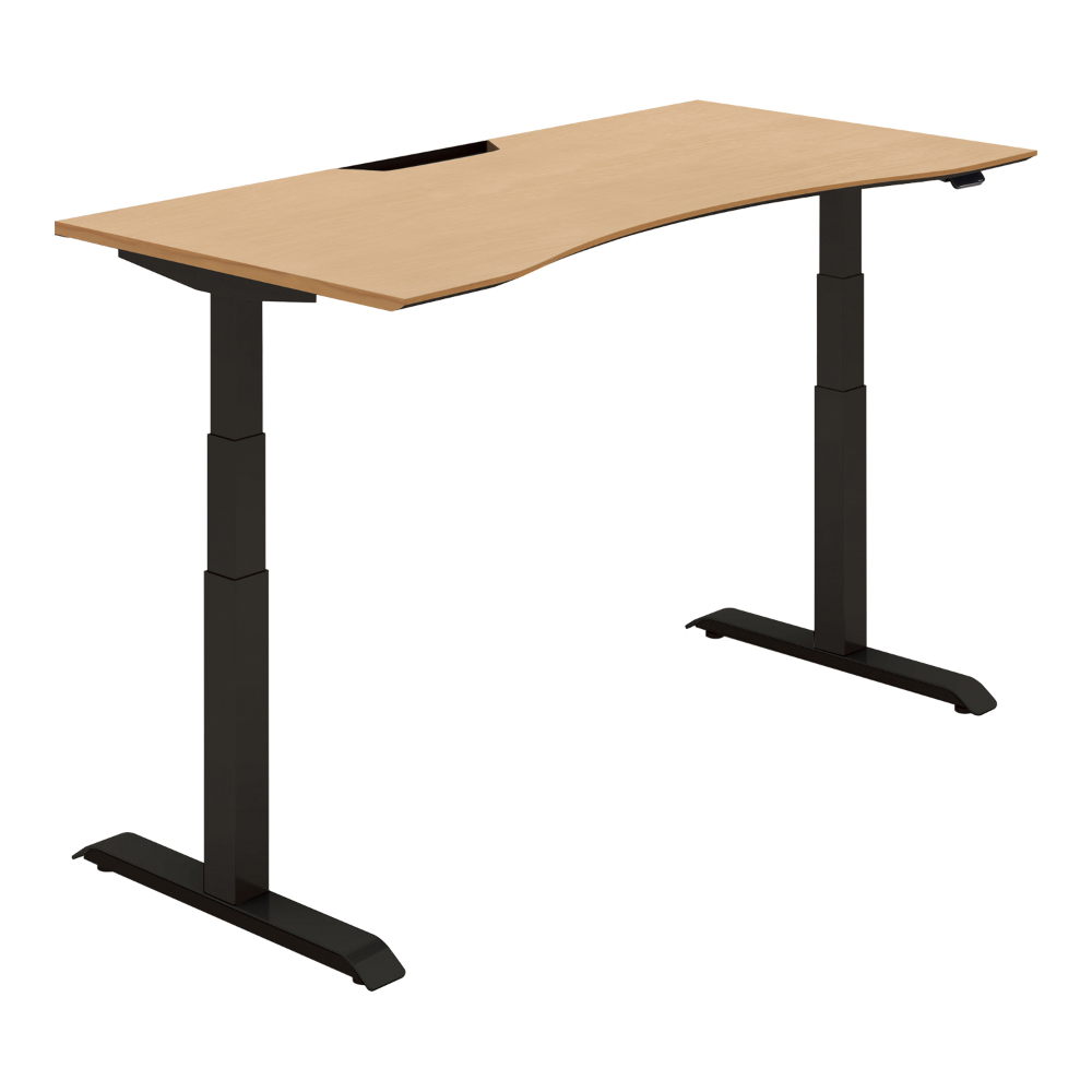 天板ナチュラルオーク ／脚ブラック