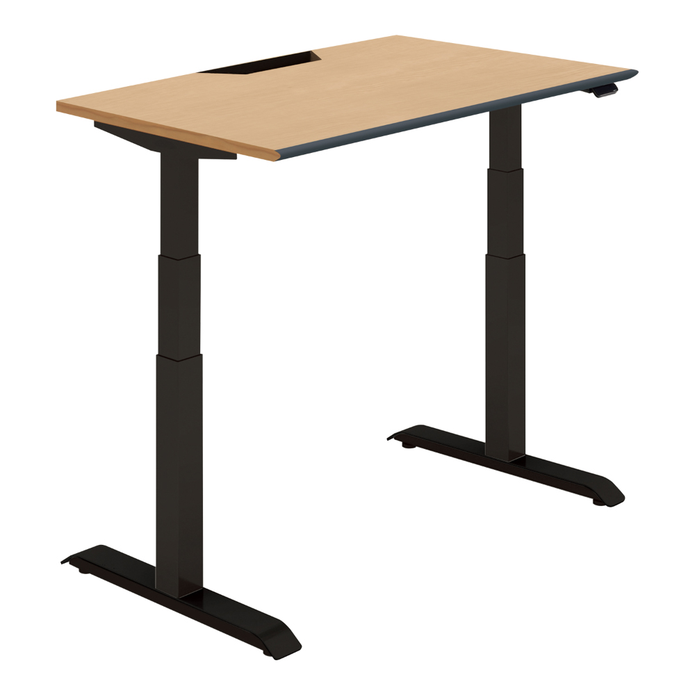 天板ナチュラルオーク ／脚ブラック