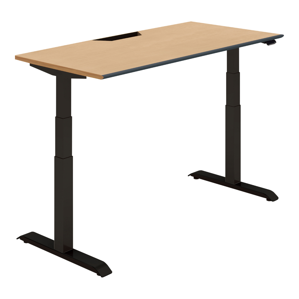 天板ナチュラルオーク ／脚ブラック