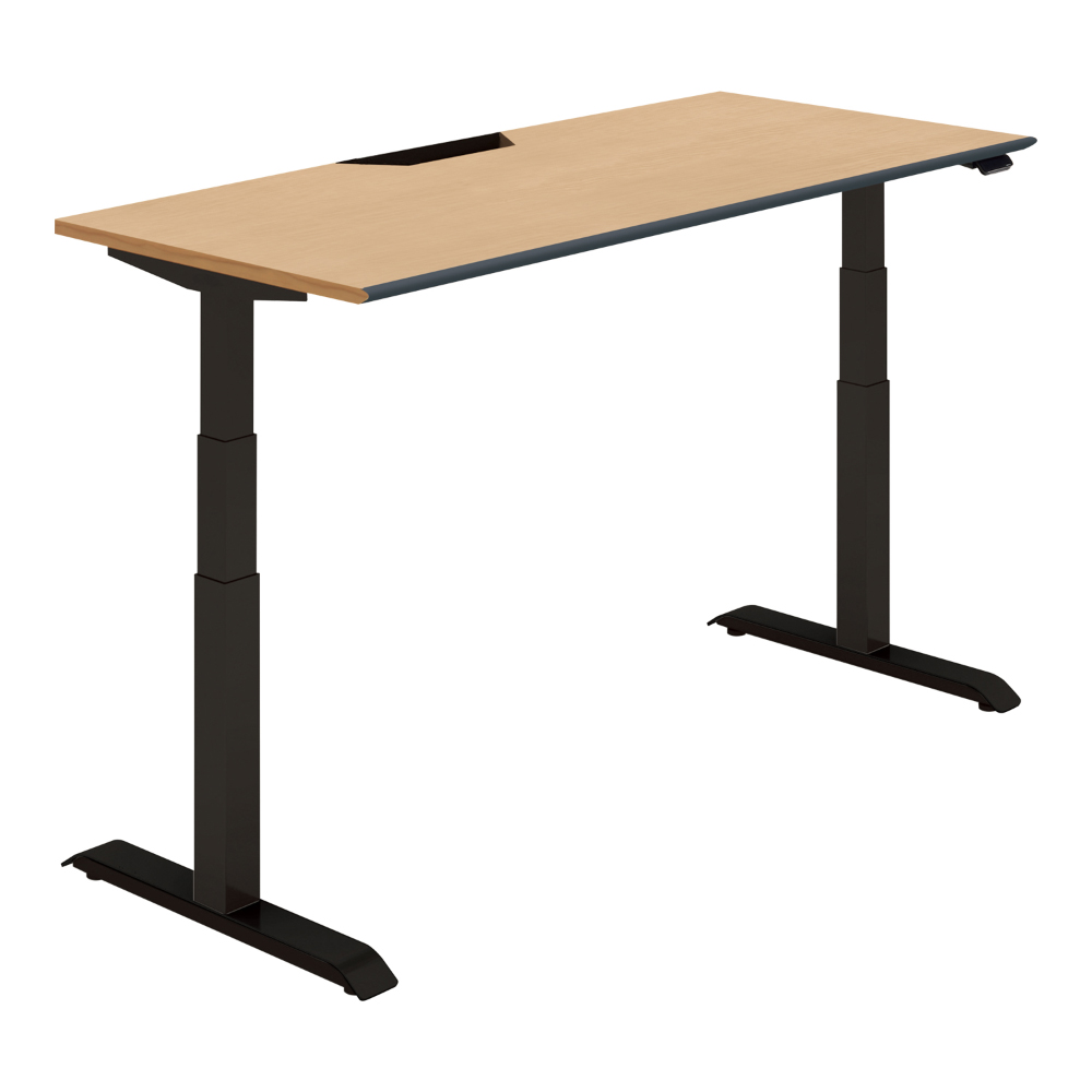 天板ナチュラルオーク ／脚ブラック