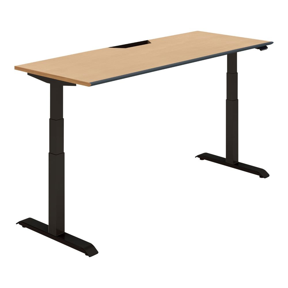 天板ナチュラルオーク ／脚ブラック