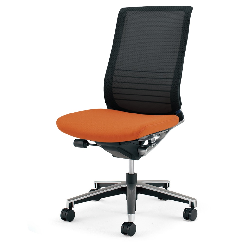 ブラックフレーム×座マンダリンオレンジ