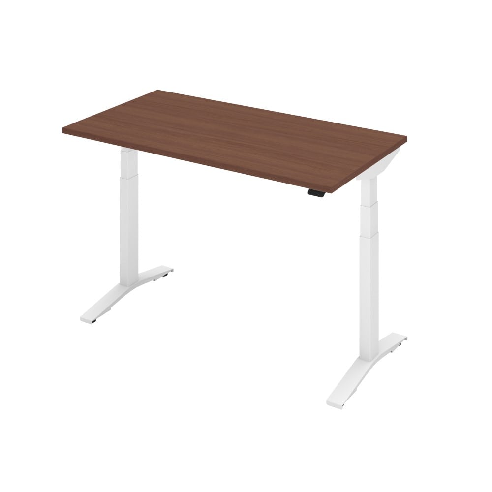 天板ブラウンウォールナット／本体ホワイト