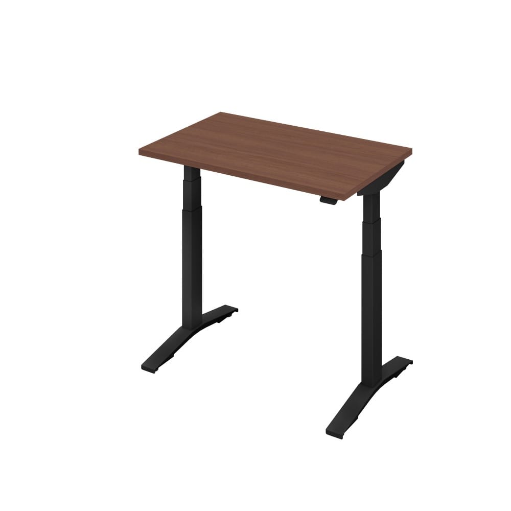 天板ブラウンウォールナット／本体ブラック