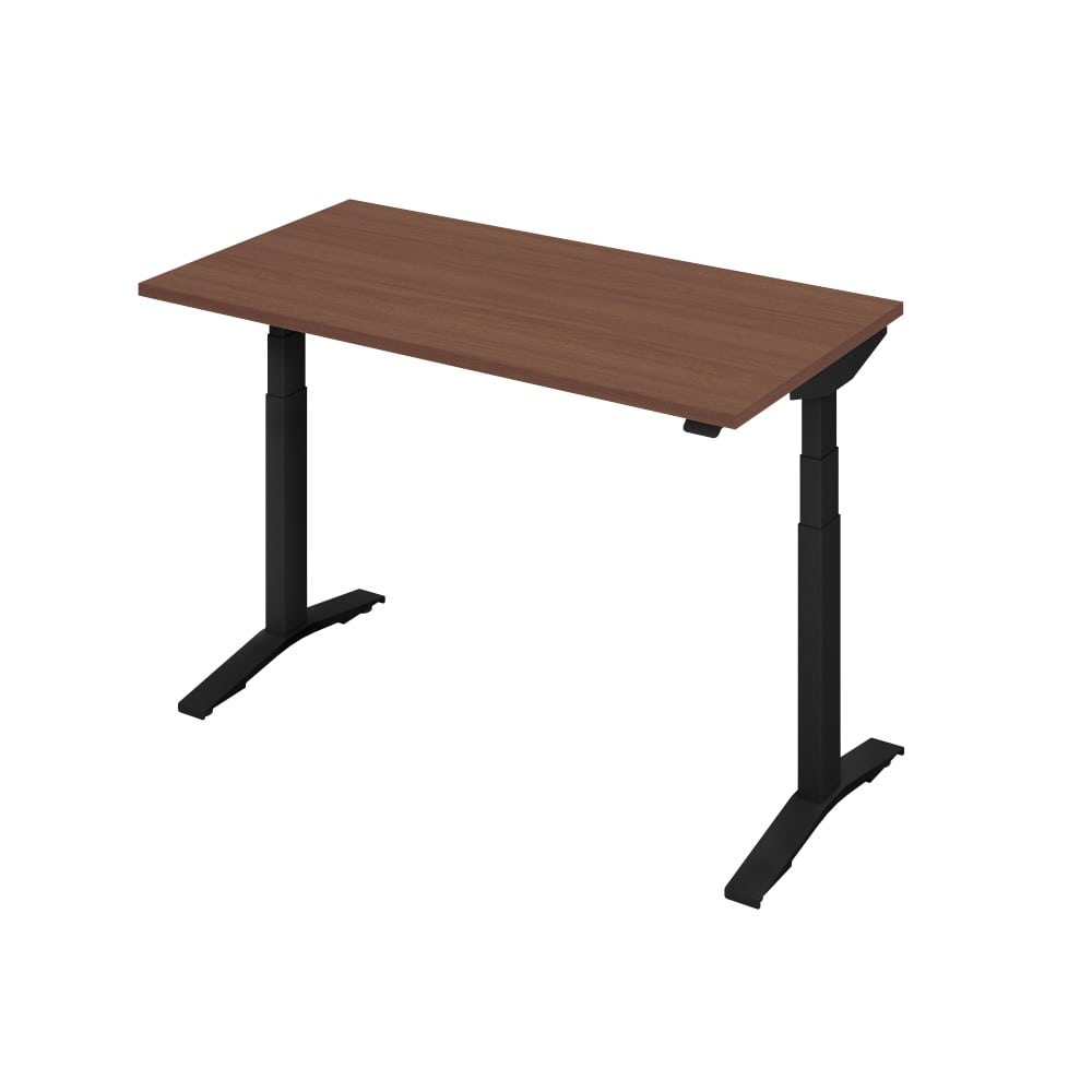 天板ブラウンウォールナット／本体ブラック