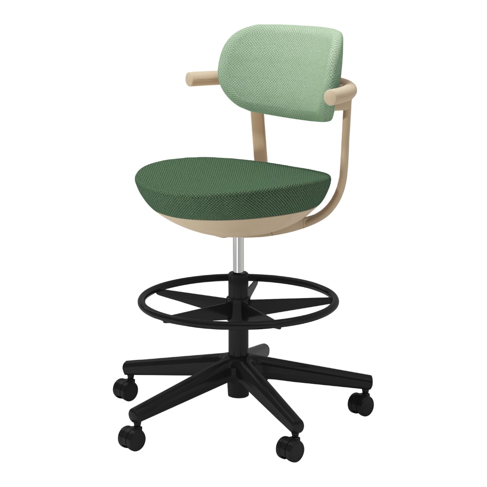 背オパールグリーン／座ディープグリーン