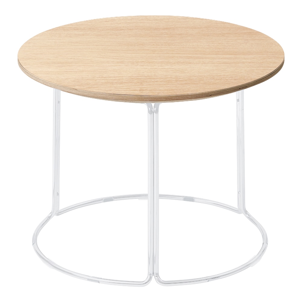 天板ナチュラルオーク/脚ホワイト