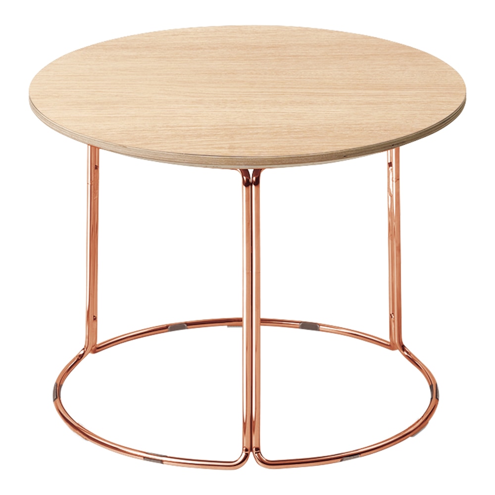 天板ナチュラルオーク／脚カッパー