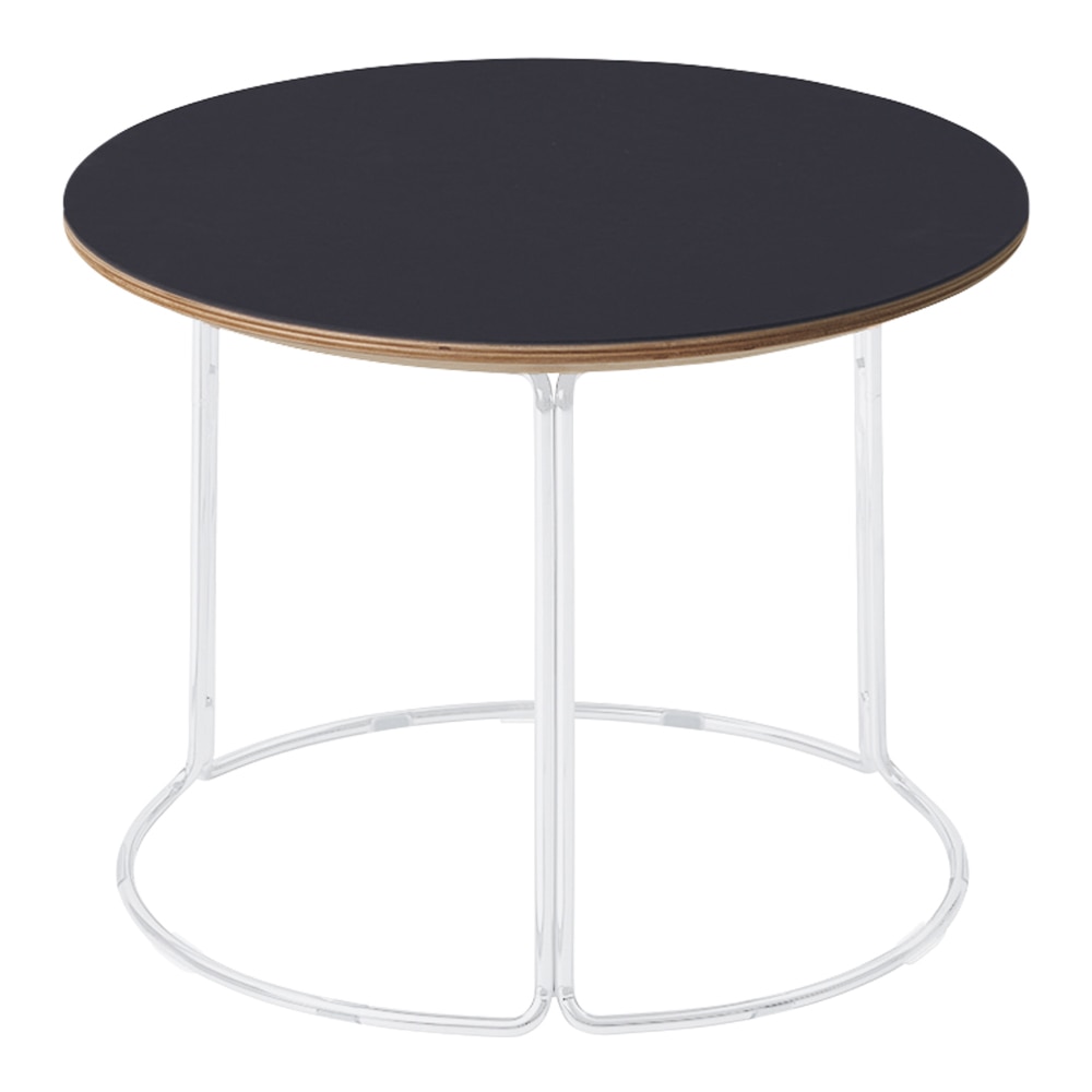 天板チャコール／脚ホワイト