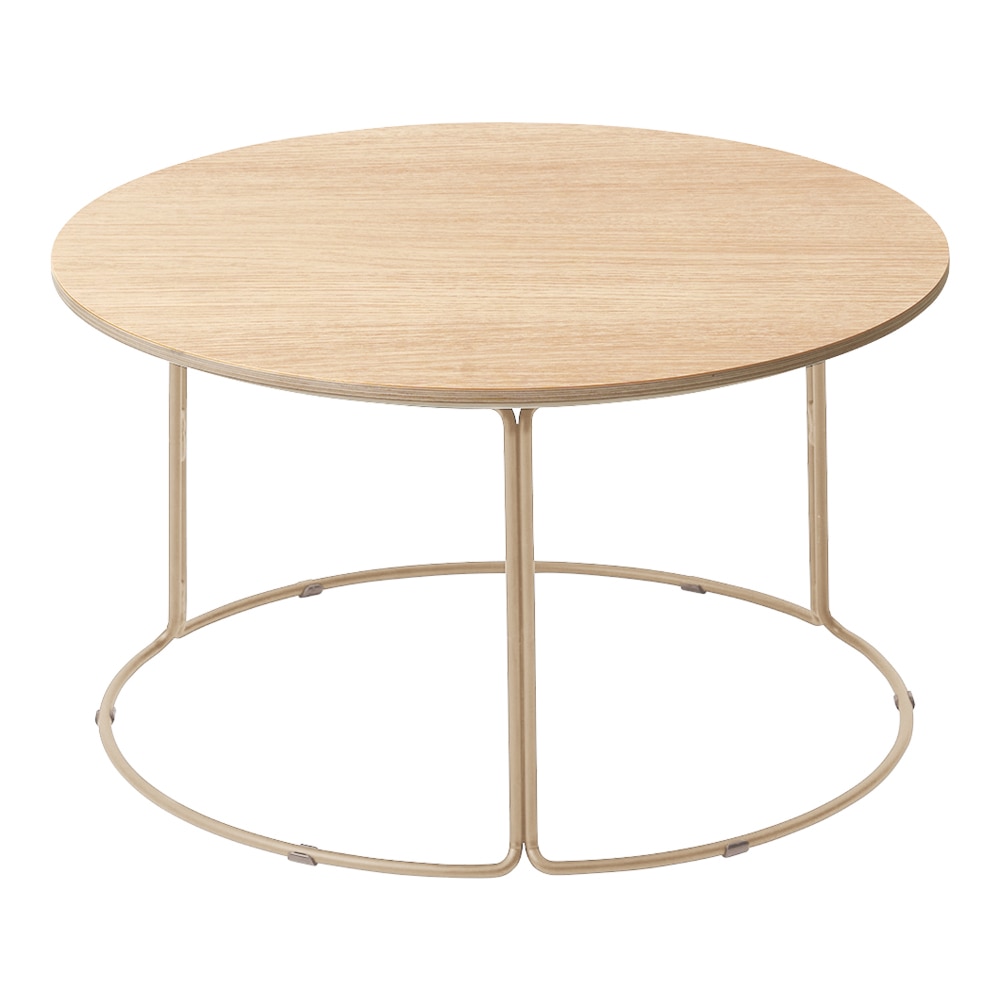 天板ナチュラルオーク／脚ソフトベージュ