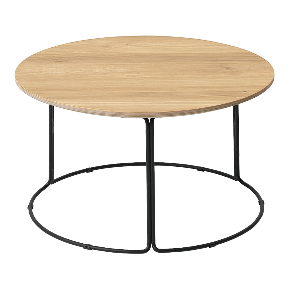 天板ティンバーミディアム／脚ブラック