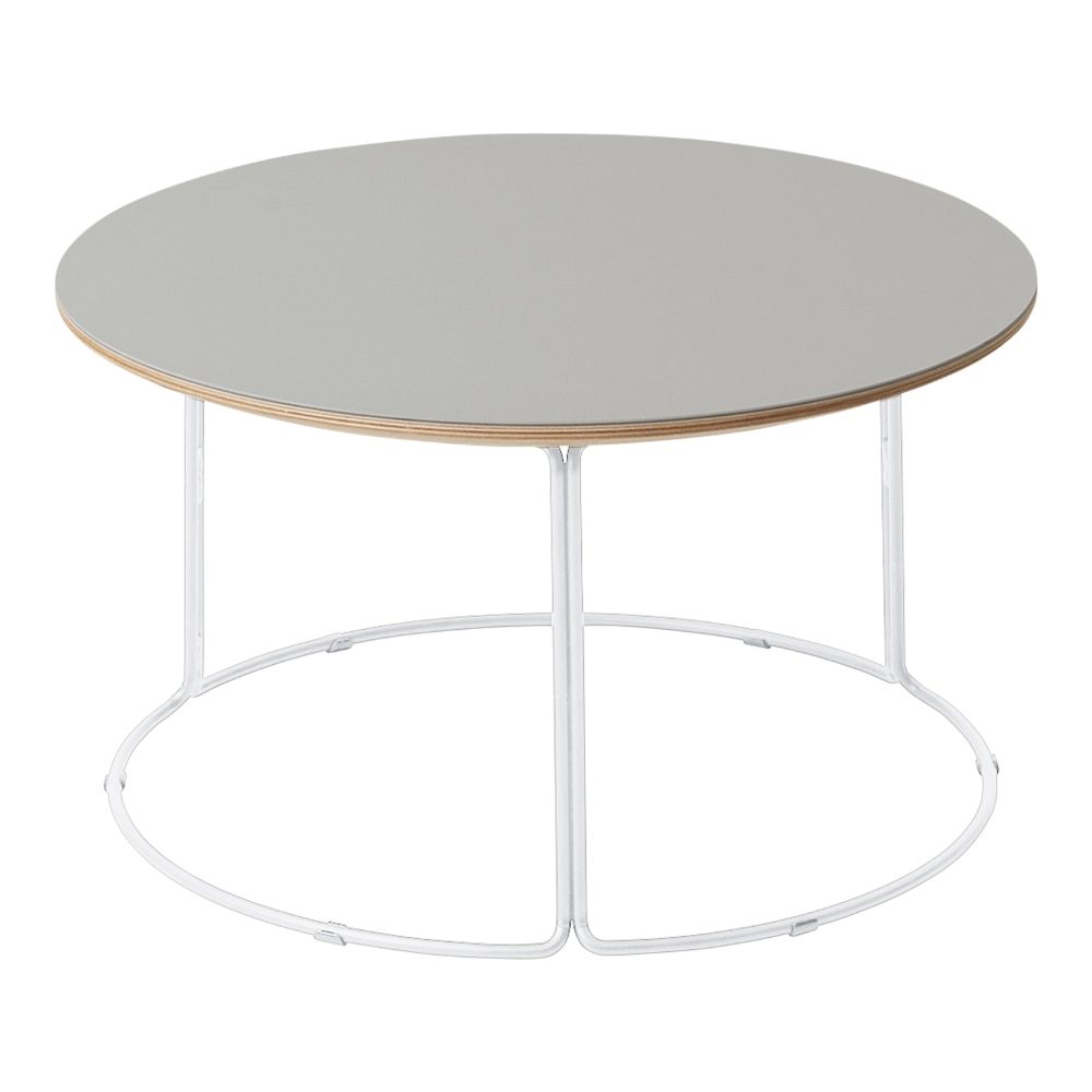 天板ペブル／脚ホワイト