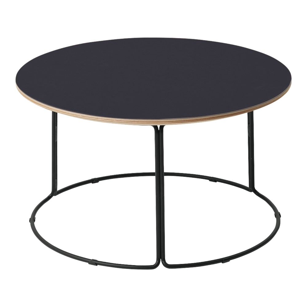 天板チャコール／脚ブラック