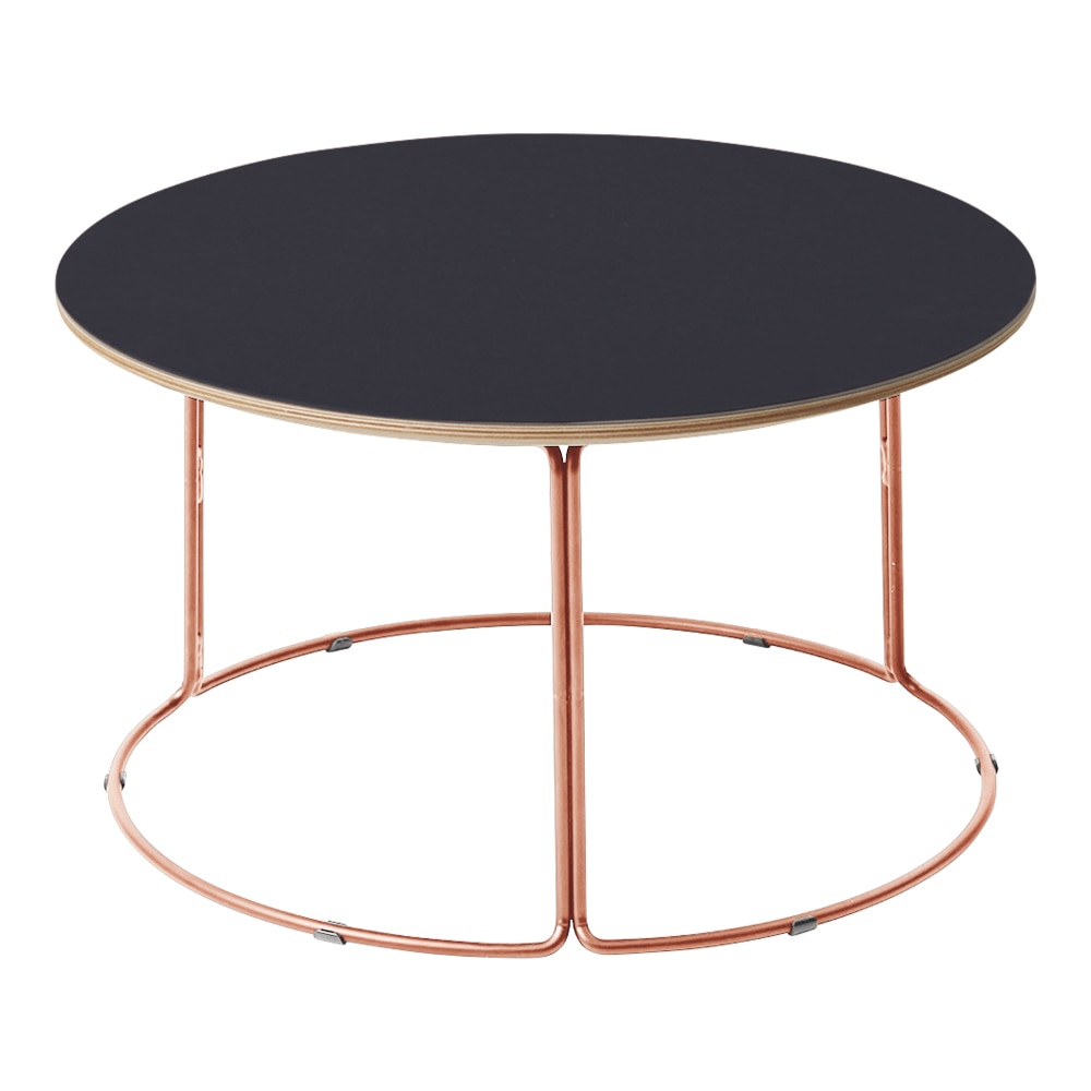 天板チャコール／脚カッパー