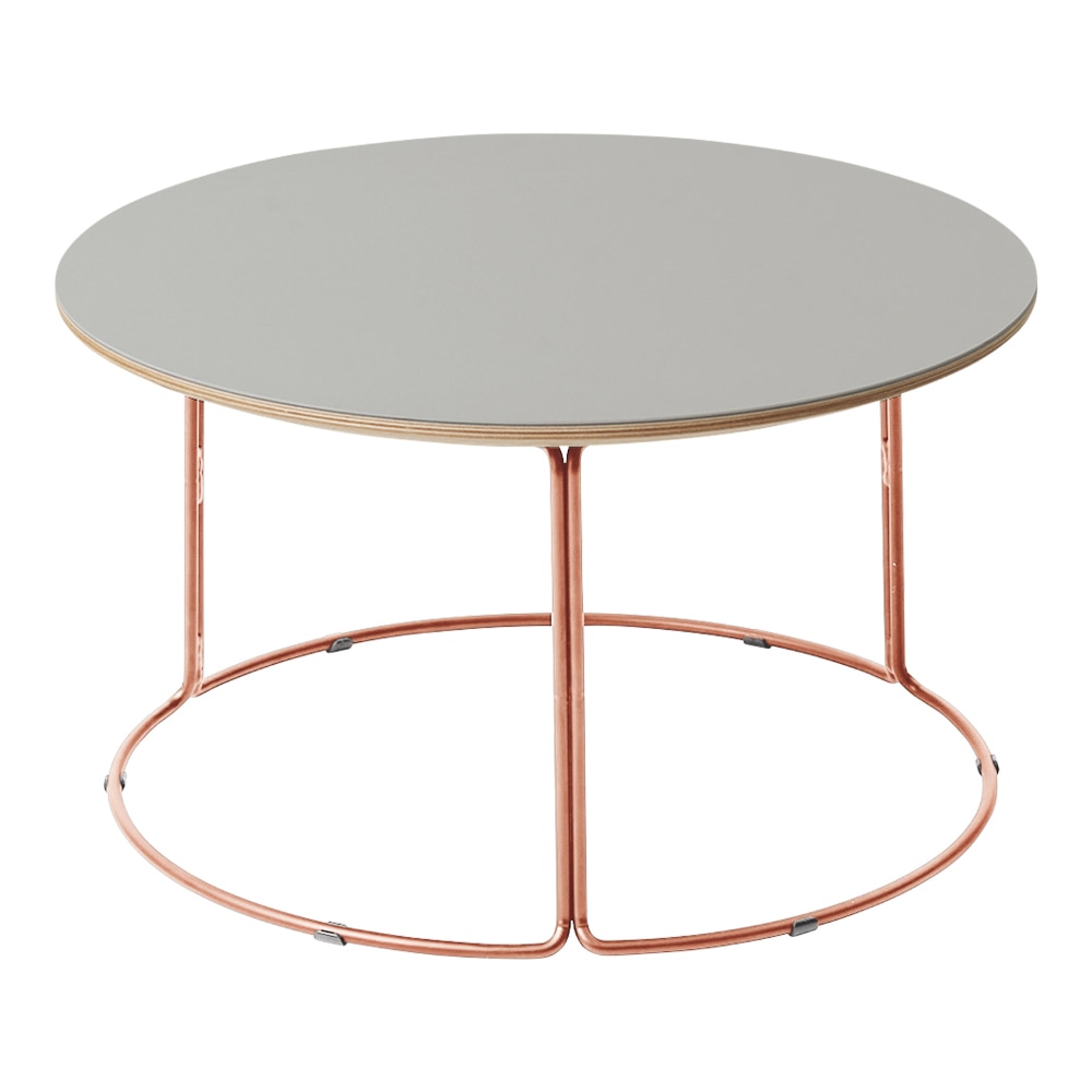 天板ペブル／脚カッパー