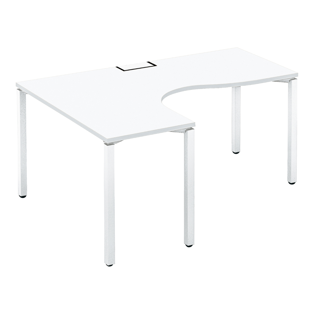 天板ホワイト／脚ホワイト